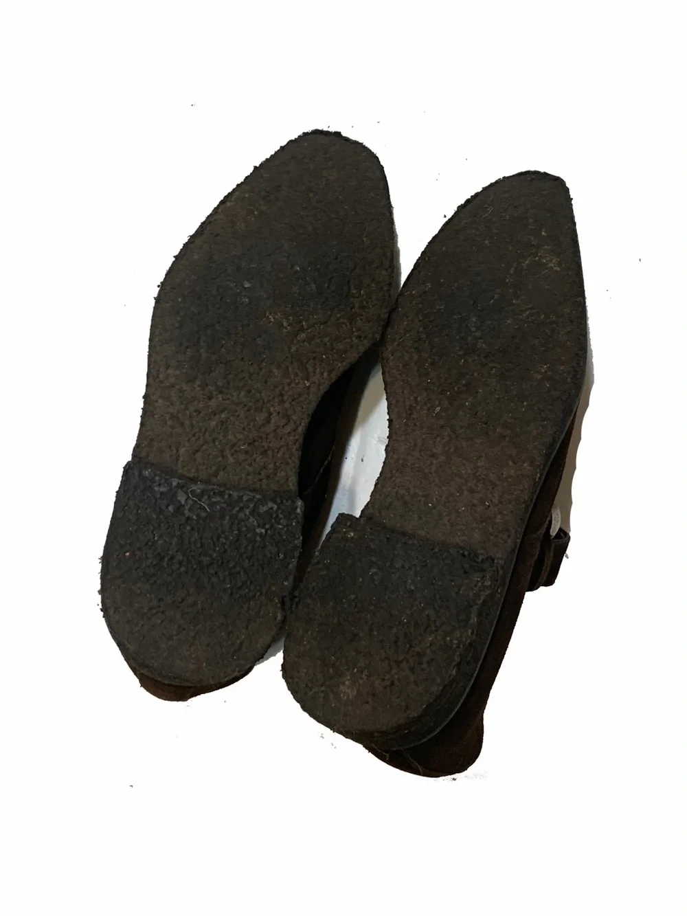 paul stuart men’s suede chukka boots Brown Suede Single Monk Strap Boots
